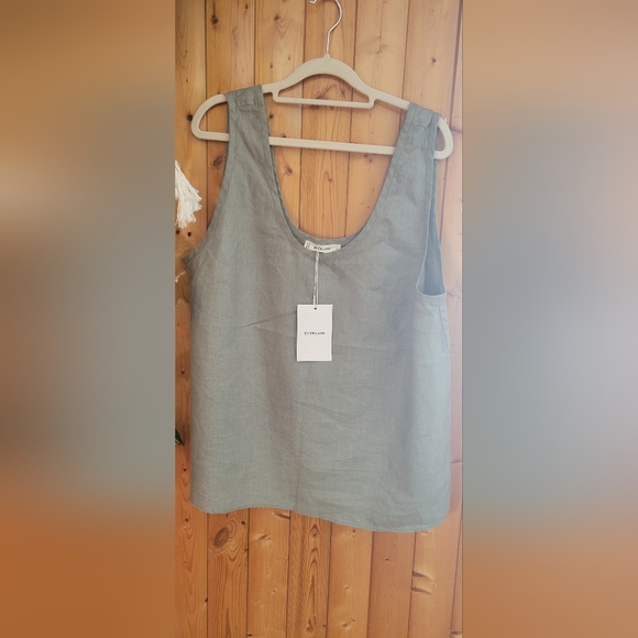 Everlane Linen Top Size 16 - Picture 2 of 12